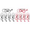 5pcs set 1000V 10A Multi Meter Probe Wire Pen Anti Oxidation Ammeter Test Cord Red Black