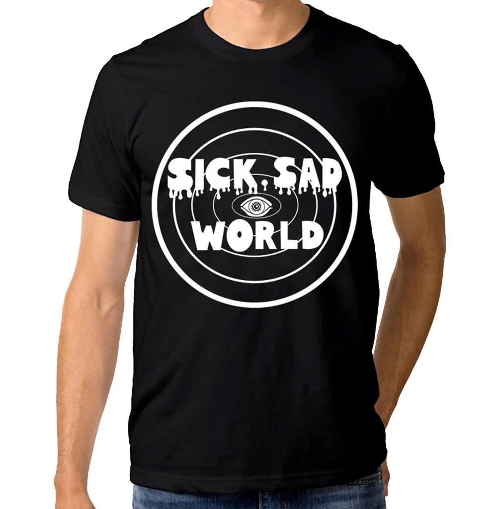 Футболка Daria, Футболка Sick Sad World, Футболка Emo, Футболка Goth, Emo, Унисекс-футболка