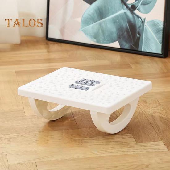 Табурет-качалка для ног с массажным роликом для облегчения боли при ахиллите, подошвенном фасциите, качающаяся подставка для ног, домашний офис, подстольный массажный низкий табурет