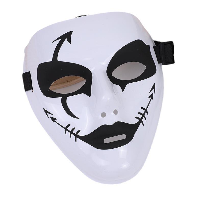 Eco-Friendly Hand-Painted Grim Reaper Dance Mask