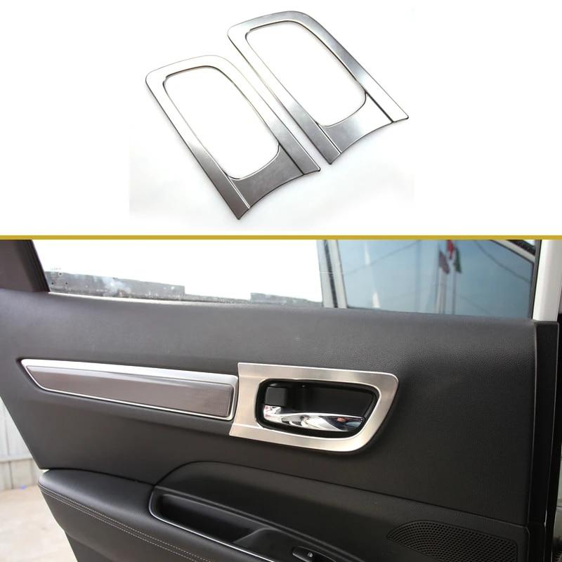 4 шт./компл. для Renault Koleos Samsung QM6 2016-2023, внутренняя ручка автомобильной двери, декоративная рамка