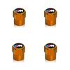 4Pcs Car Wheel Tire Valve Caps Air Stem Covers Accessories   E46 E39 E70 F10 F20 F30 X5 X6 X1 M3 M5 M6 E71 F01 F02 F87 HJ5