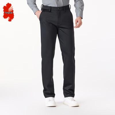 Мужские брюки прямого кроя в стиле business casual