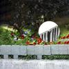 8/12/16pcs Garden Landscape Edging Borders Insert Plastic Imitation Stone Effect Fence DIY Lightweight for Outdoor Patio Balcony Yard
