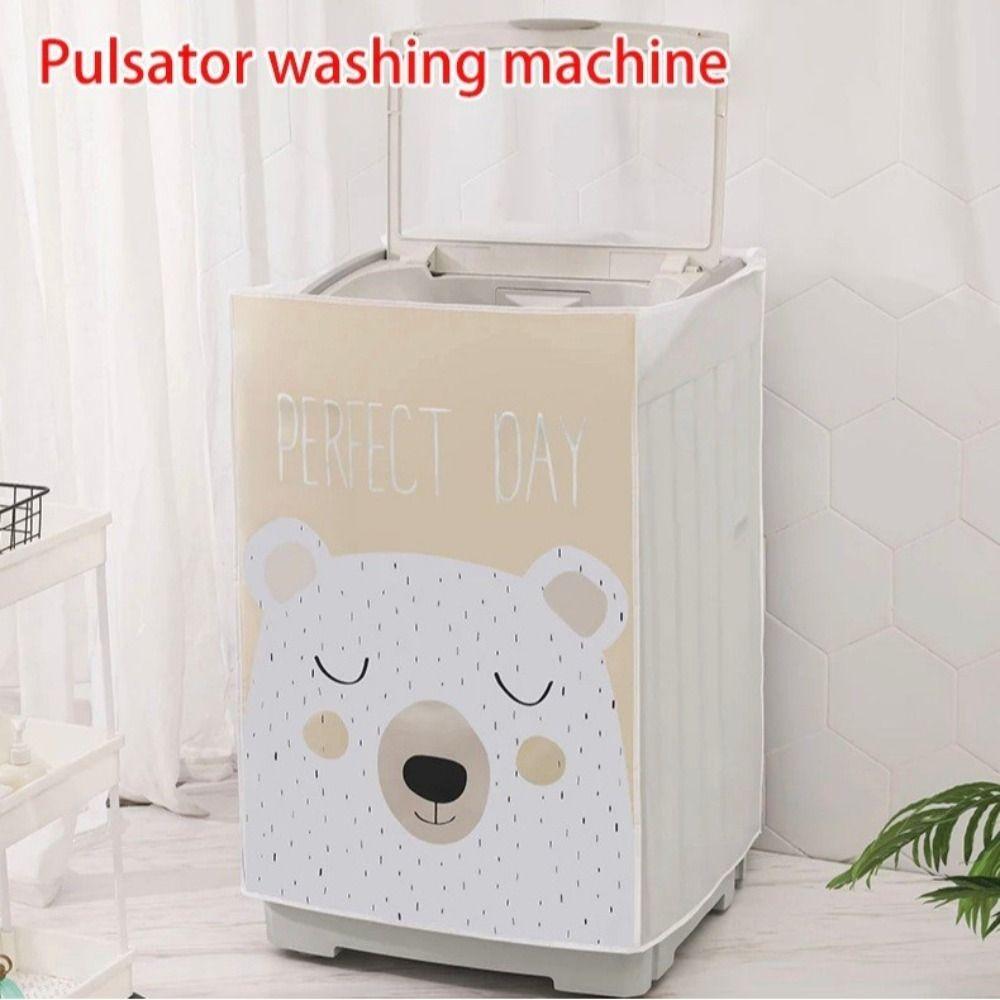 Чехол для стиральной машины PEVA, водонепроницаемый, пылезащитный, бытовой