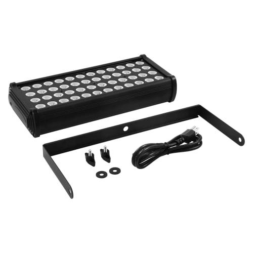 U`King RGB 48 LED 80W Stage Lighting, Disco Light, Wash Light, Wall Mountable, Ceiling Mountable, DMX512, DJ Light, Auto Mode, Voice Activated, Compac