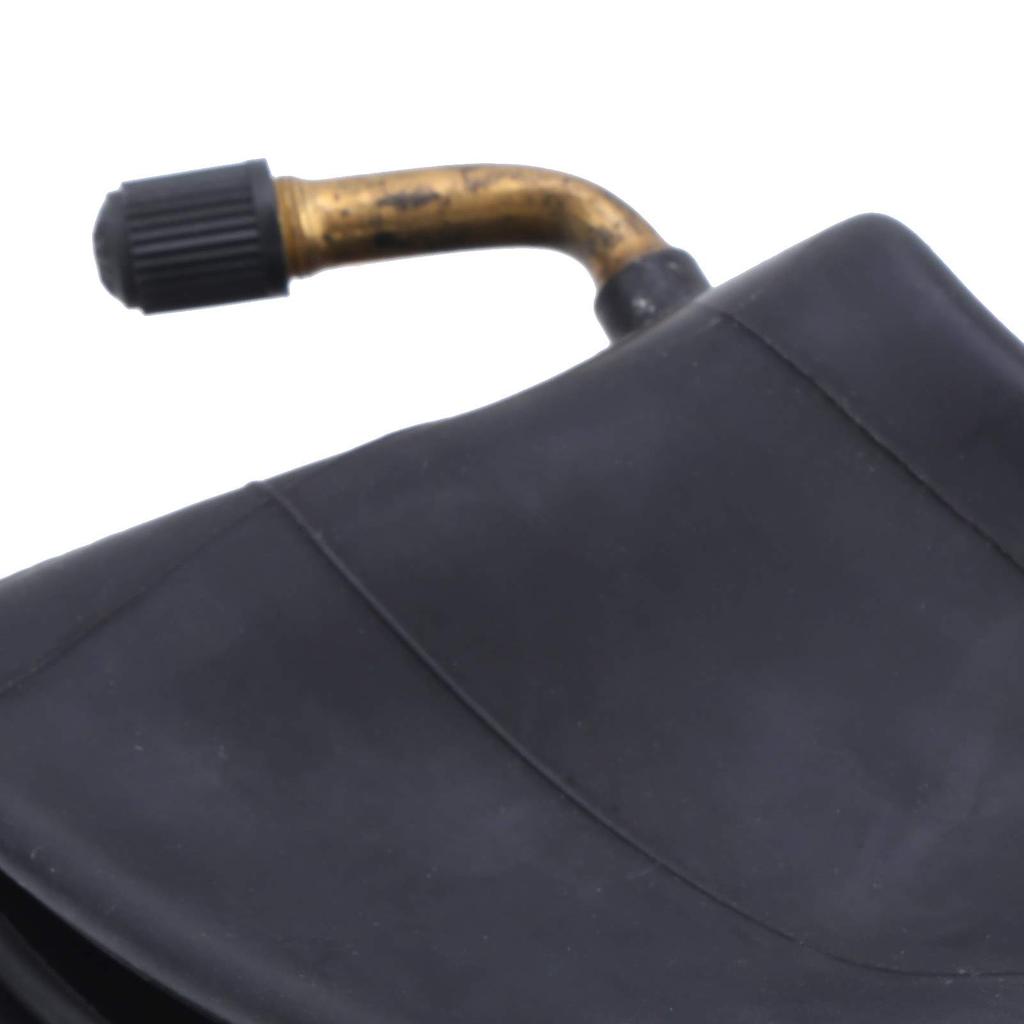 Two Inch Butyl Rubber Bicycle Tire Inner Tubes with Bend Valves for Road Mountain and Cross Bikes and Also Compatible with Valves for Folding Bikes