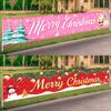 Christmas Tree Banner Merry Christmas Decoration for Home 2024 Santa Claus Banner Xmas Ornament Navidad Natal New Year Gift 2025