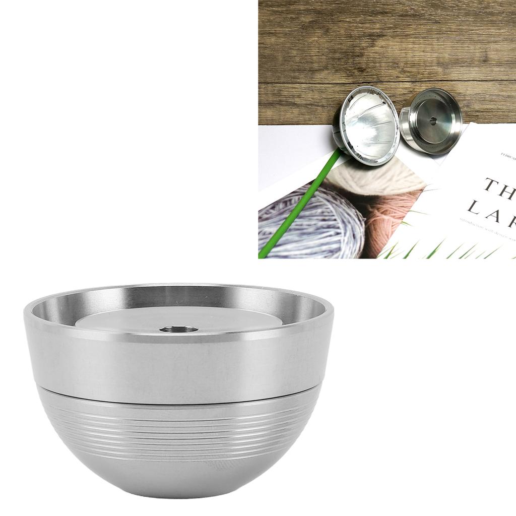 Stainless Steel Reusable Coffee Capsules Pods Eco Friendly Refillable Coffee Capsules with Brush Spo