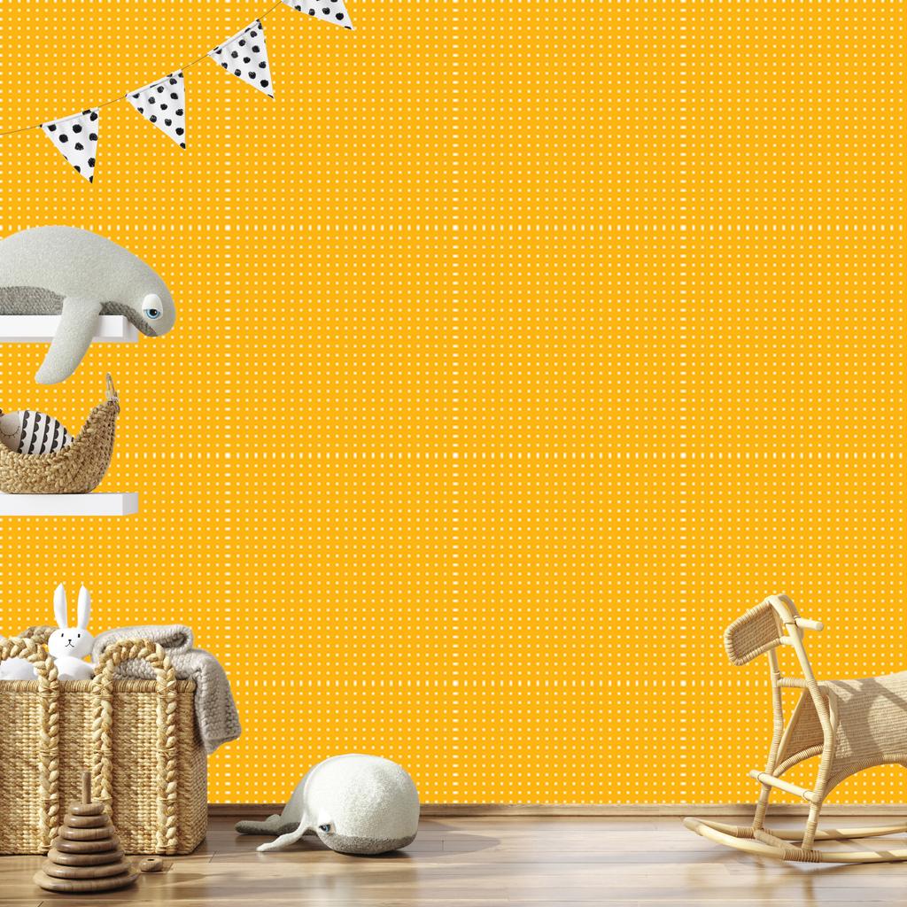 Gold Dots Wallpaper for Living Room and Bedroom 50x1000