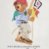Polo Ralph Lauren Футболка с принтом Polo Bear, короткий рукав, круглый вырез, детские топы 323A12428-001