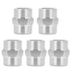 G3/4in Male To G3/4in Male Hex Nipple Connector Adapter Stainless Steel Threaded Pipe Fitting