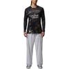 Футбольная форма Air Jordan PSG Paris Saint-Germain 2026 Stadium с длинным рукавом, реплика, 'Night Edition', мужская IB3146-011