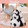 Transforming Panda Flip Into Raccoon Plush Toy Cute Fun Double Sided Gift Kids