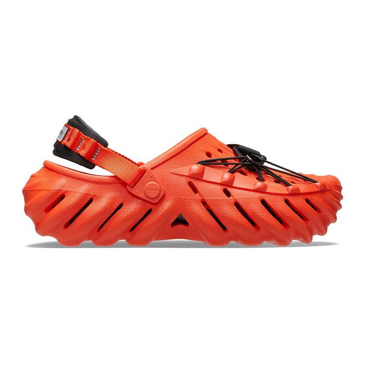 Crocs Классические кроксы Overpuff Lava Унисекс 210004-84J