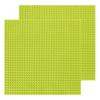 Совместимость базовой пластины INIBUD с двухсторонним блоком 32 x 32 Potch (Светло-зеленый х 2)