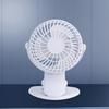 Small Clip On Fan USB Rechargeable Portable Mini Desk Fan 3 Speeds Personal Fan for Home Office Dorm Stroller Travel