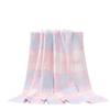 Baby Bamboo Cotton Gauze Blanket Cartoon Jacquard Infant Bath Towel Air Conditioner Cover Soft Wrinkled
