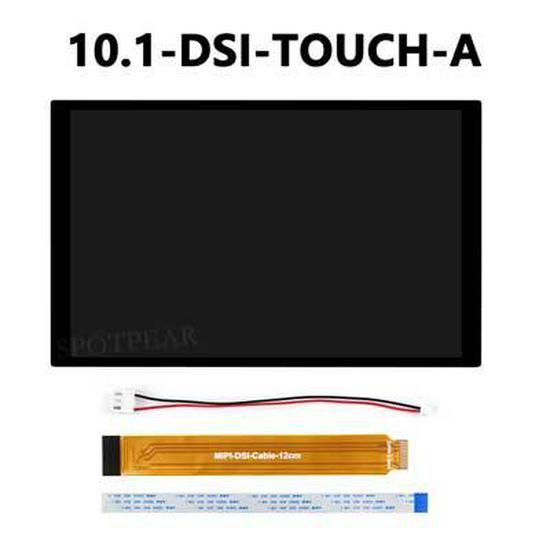 10.1-Inch DSI LCD Display for ESP32-P4, Luckfox-RK3576, RK3506, Raspberry Pi