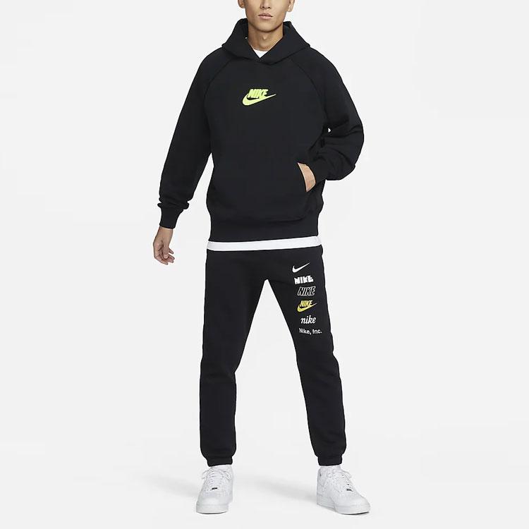 Nike Спортивная толстовка с логотипом Мужская Худи Черная HJ1465-010