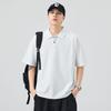 Men's Summer New Loose Short-sleeved POLO Shirt Men's Lapel Thin Short T-top