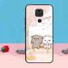 Чехол Персик и Кот Гома для Redmi Note 8 9 10 11 12 Pro Plus 10S 11S 12S Чехол для Redmi 9C 10A 10C 12C Coque