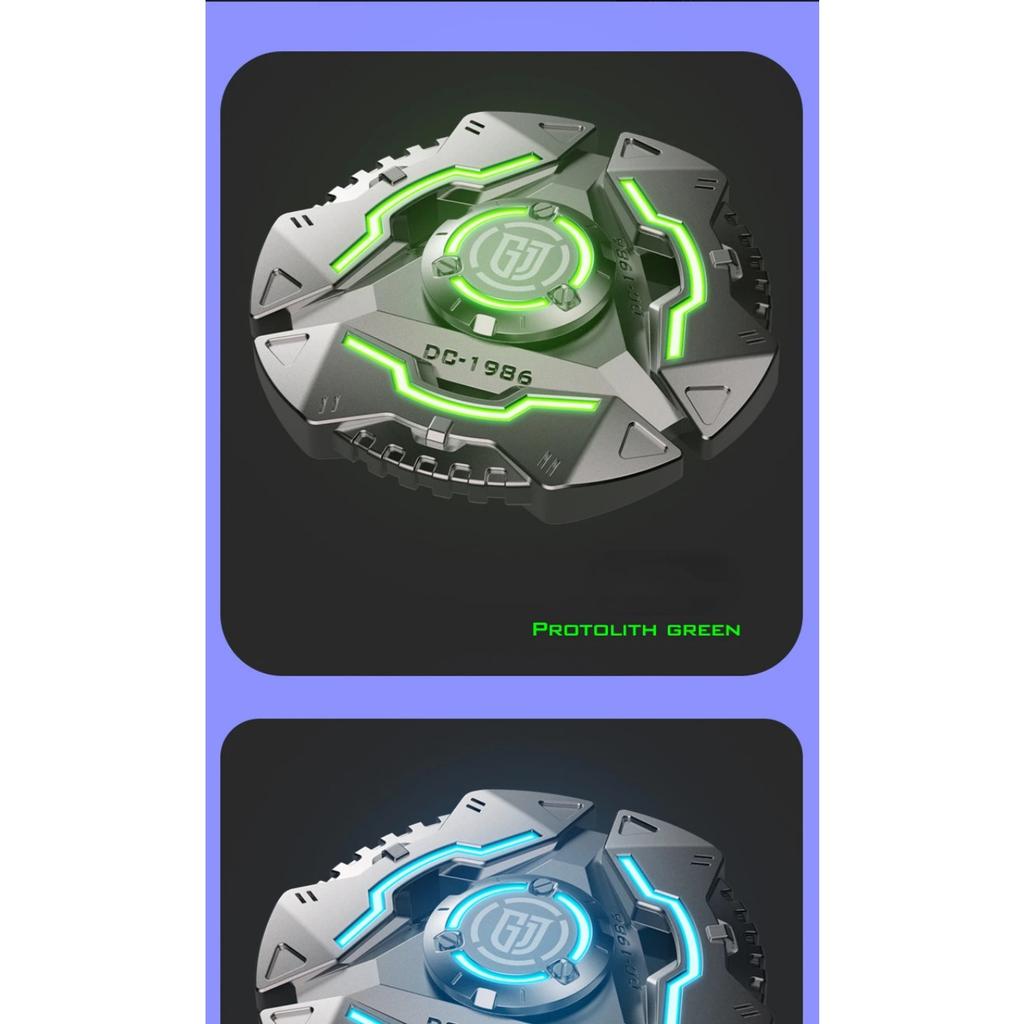 Спиннер металлический светящийся долгое время вращения многофункциональный ручной спиннер для взрослых игрушка для снятия стресса гироскоп ATOM