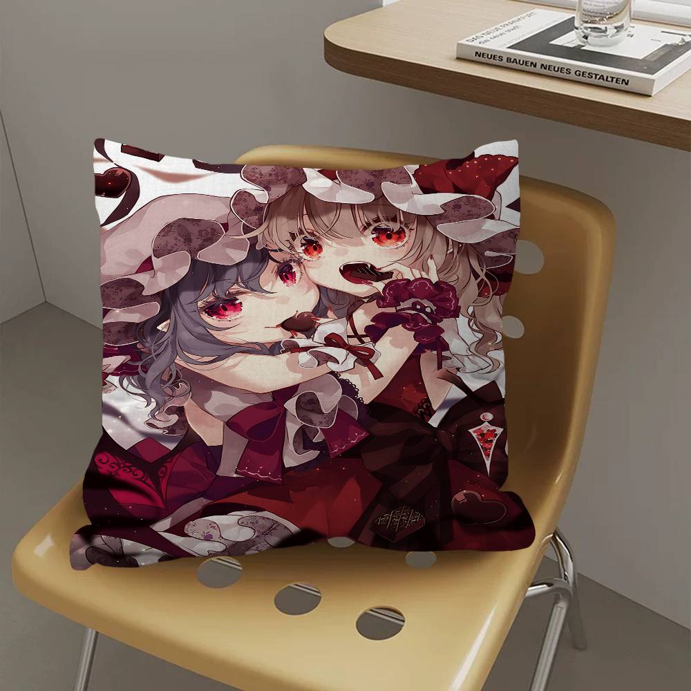 Аниме Т-Проект Touhou Наволочка Дизайн Чехол для Подушки Декор Праздничный Декорати