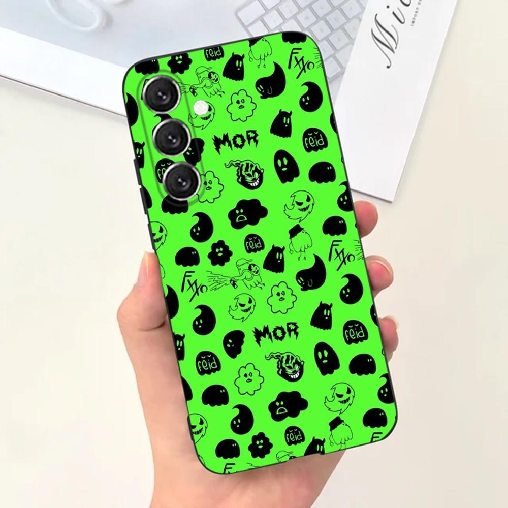 Чехол для телефона Singer F-Feid Ferxxo SIXDO для Samsung S25, S24, S21, S22, S23, S30, Ultra, S20, Plus, Fe, Lite, Note, 10, 9, 5G Черный