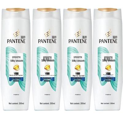 Шампунь Pantene Шелковистая гладкость против перхоти, упаковка 4x200 г