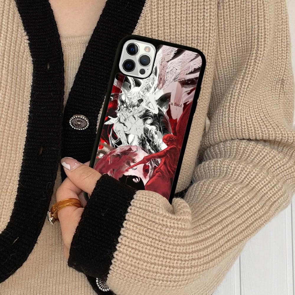 Devilman Crybaby Phone Case Silicone PC+TPU For For iPhone 11 12 13 14 15 16 Plus Pro Max Cover