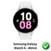 Защитная пленка для Samsung Galaxy Watch 6 - 40 мм [Набор 6 штук] Защитная пластиковая пленка Сверхтонкая Phonillico