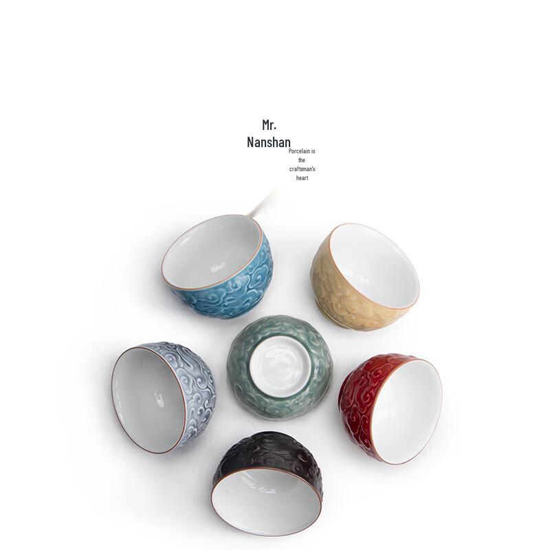 Auspicious Cloud Ceramic Master's Tea Cup