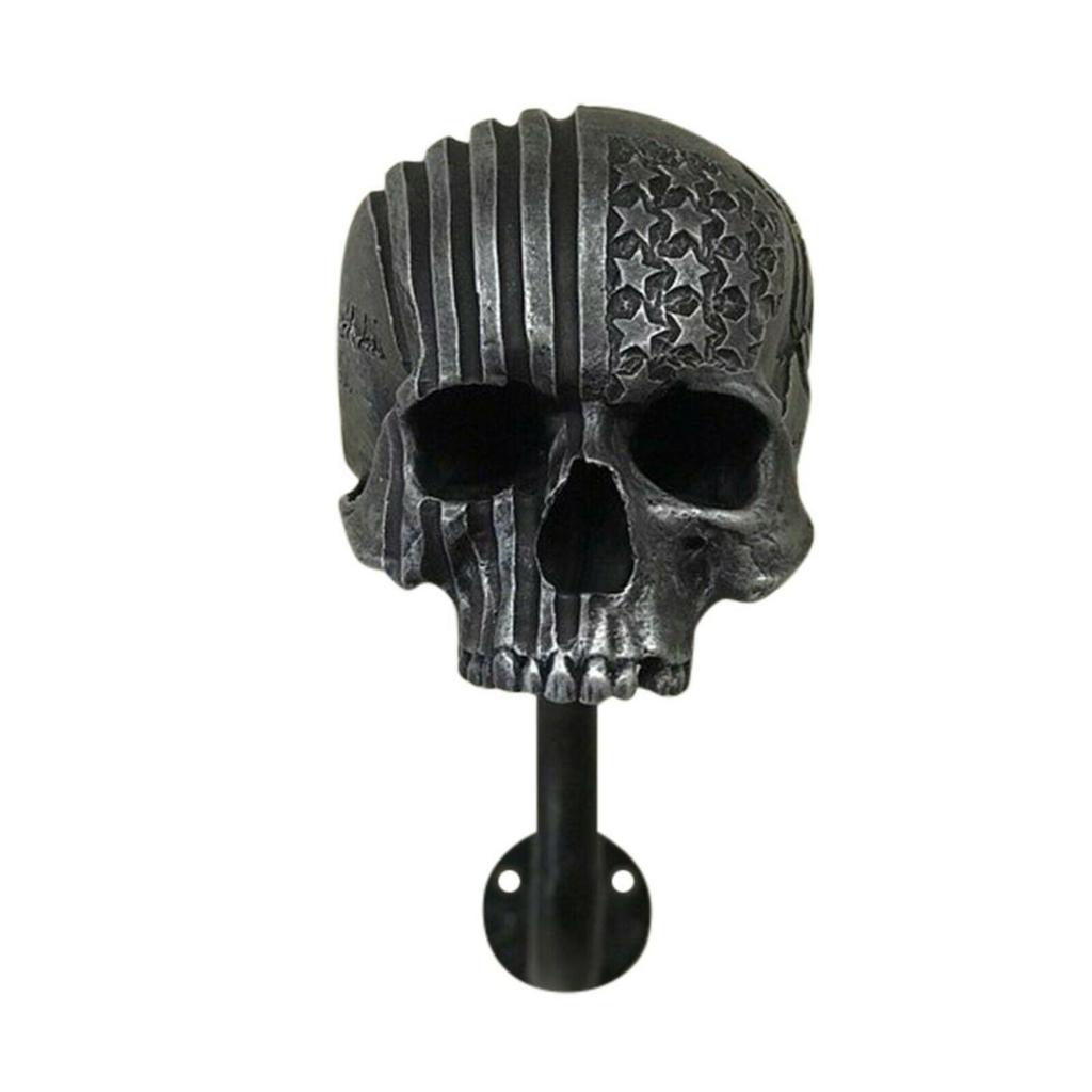 Motorcycle Skull Helmet Bracket Wall Mount Bicycle Baseball Rugby Funny Helmet Hanger