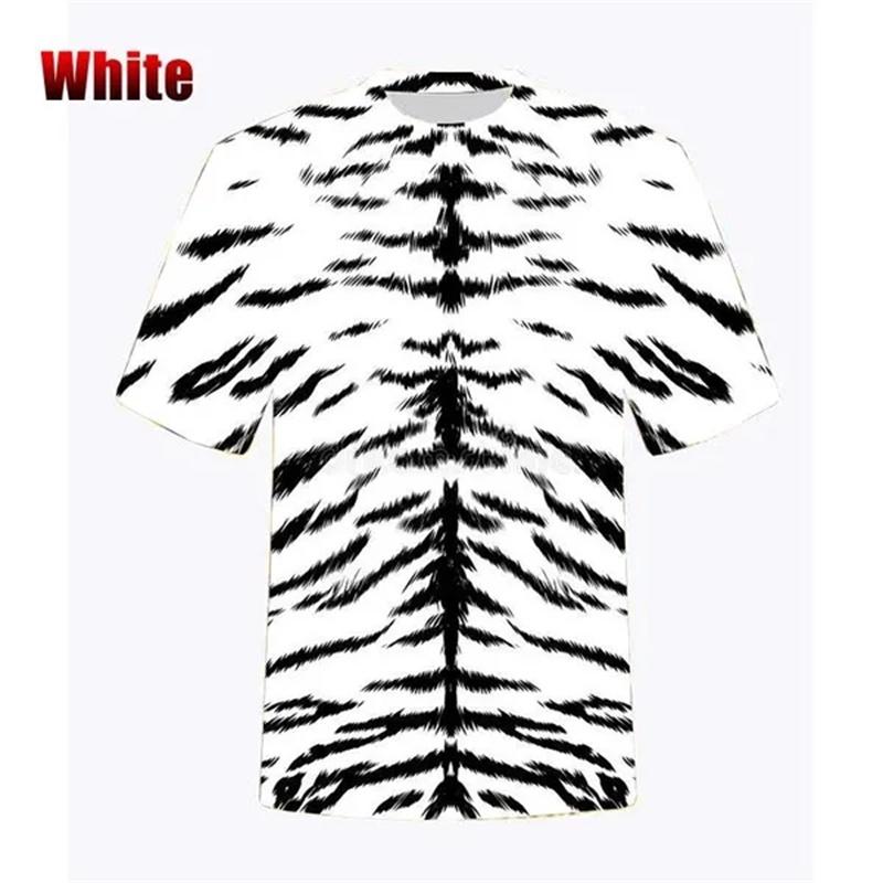 Новая модная мужская и женская футболка с 3D-принтом «лев, тигр, леопард», «леопардовый принт», повседневная одежда с короткими рукавами, топ
