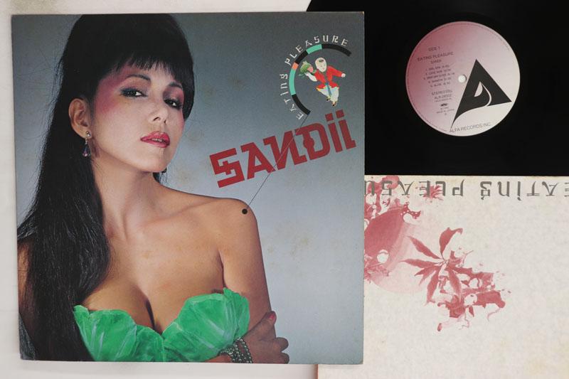 Виниловая пластинка SANDII Eating Pleasure ALR28002 ALFA 1980 Япония Японский PopRock Б/у
