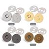 Magnetic Snap Fasteners Clasps 1 Set 14/18MM Easy to Use Buttons for DIY Handbag Purse Keychain Craft Accessories