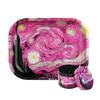 1/2 Pieces Pink Burn Book Grinder and Rolling Tray