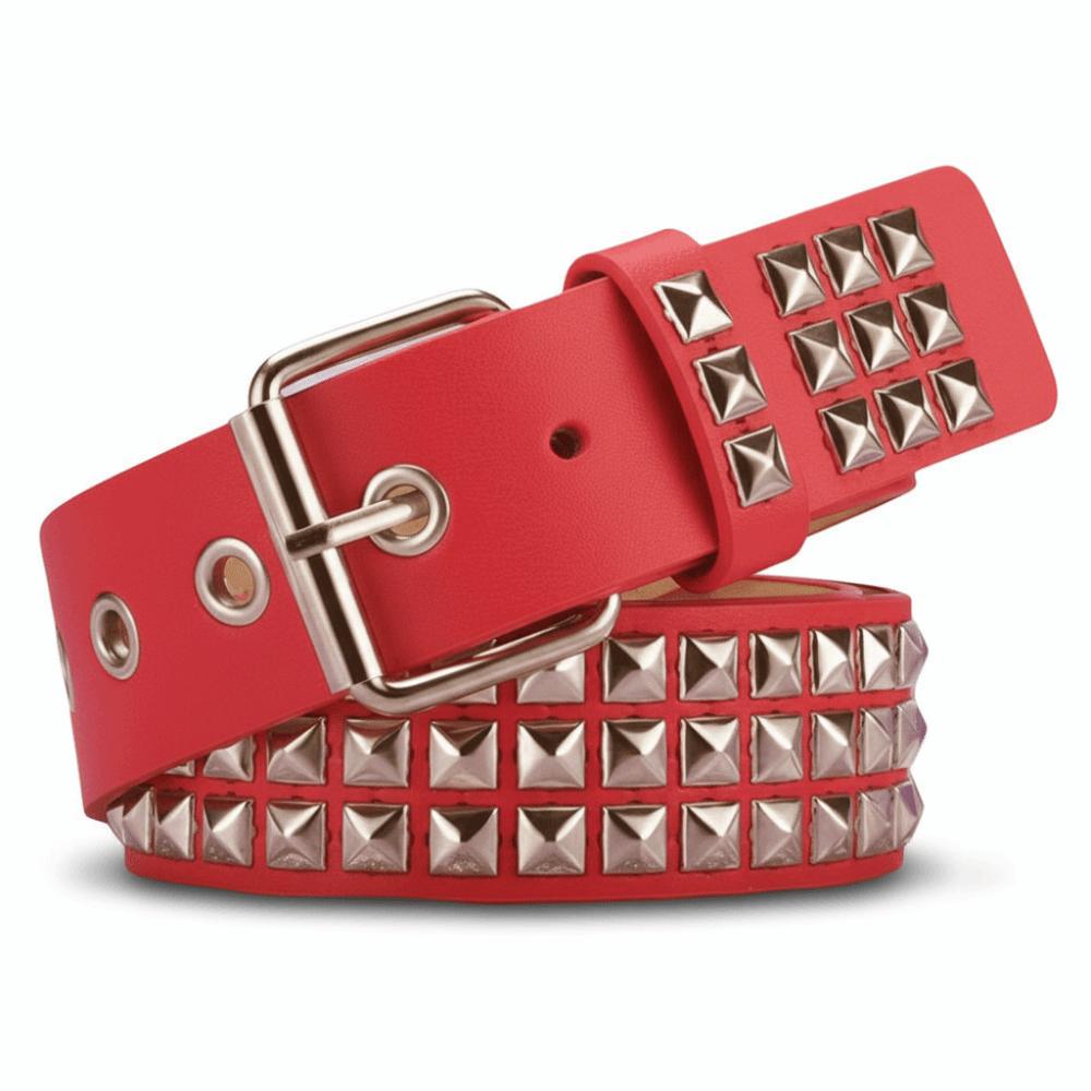 Retro Rivet Belt Punk Nightclub Rock Style Belt Trend Jeans Belt  Fashion Decoration