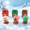 8Pc Christmas Mini Ornament Set: Crystal Balls, Gift Boxes, Tree & Elk. Perfect for Micro Scenes, Home, Car & Desk Decor.