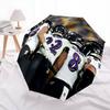 Зонт с рисунком игроков Baltimore Ravens, автоматический складной, портативный и компактный дизайн, 8 спиц, рождественский или день рождения подарок.