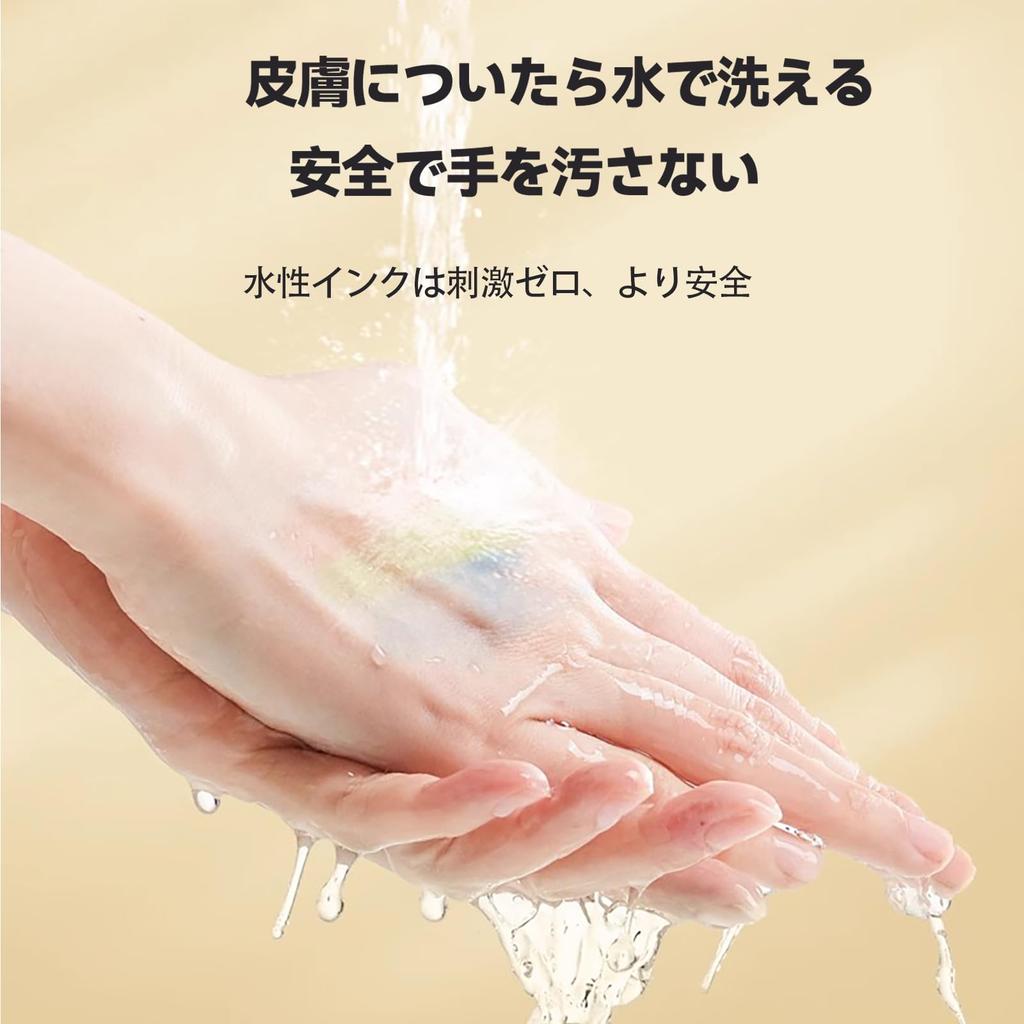 ENMY Набор акриловых кистей-маркеров для и для взрослых и детей 60 цветов, маркеры с прямыми чернилами, на водной основе, для искусства, манги, ткани, вязания, холста, стекла,