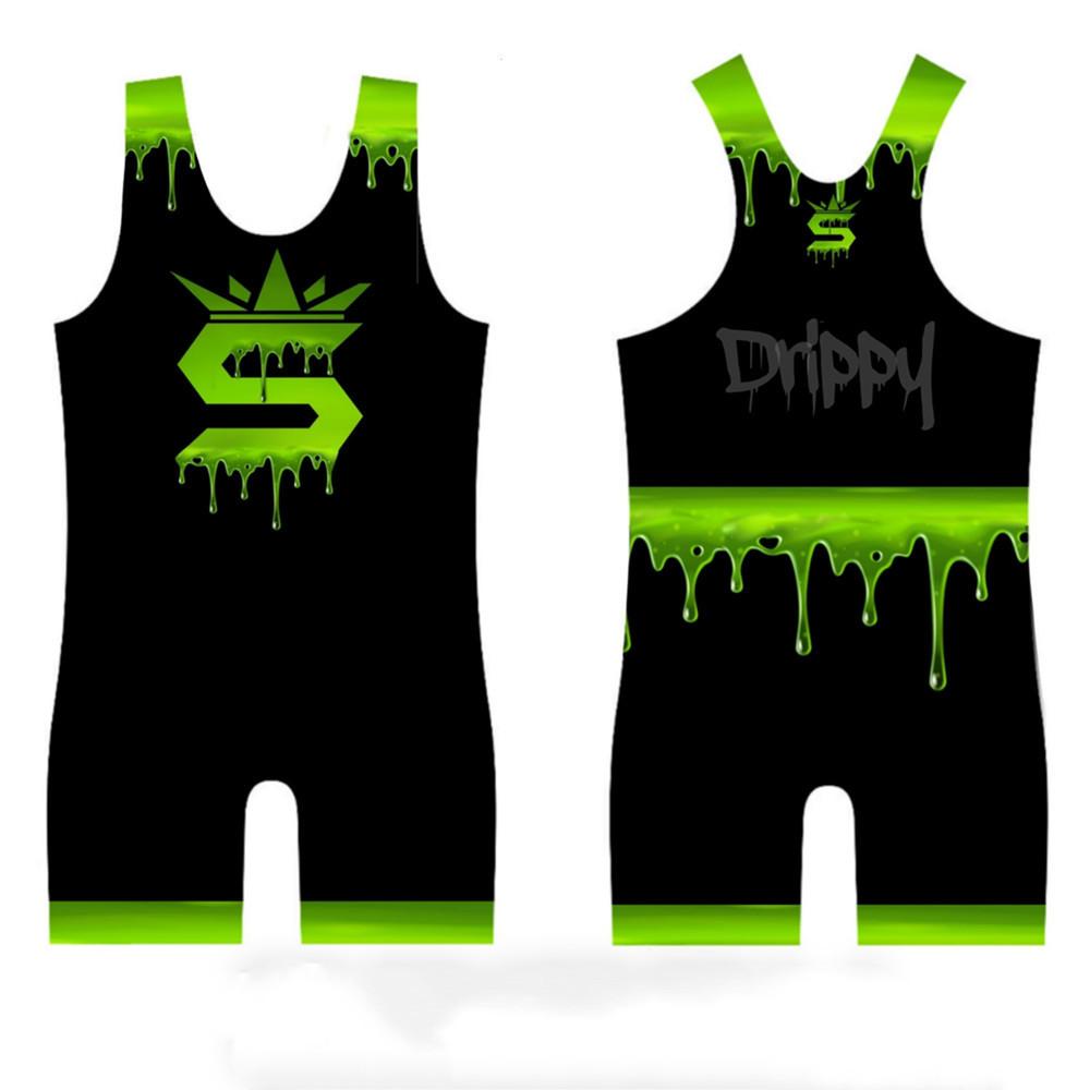 Wrestlewear onesie men's adult weight training competition one-piece swimsuit equipment
