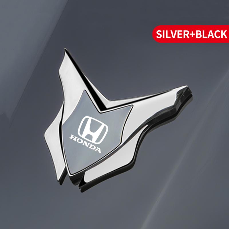 3D Metal Car Body Sticker Emblem Badge Rear Tail Trunk Decal For Honda Fit Civic Accord 7 8 9 10 Pilot City Jazz CRV HRV