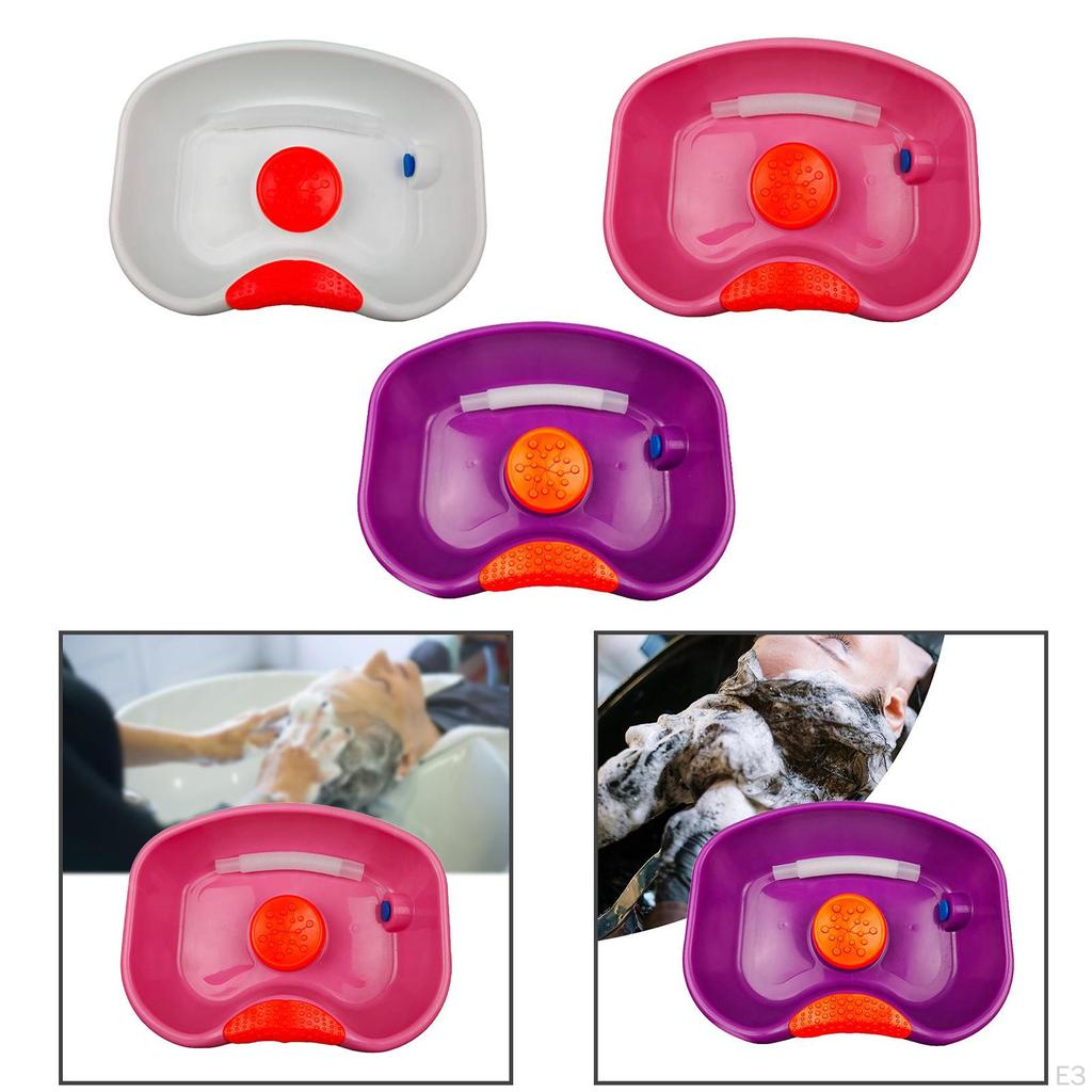 Bedside Shampoo Basin Hair Washing Wash In Bed Sink Tray with Hose for Living Room