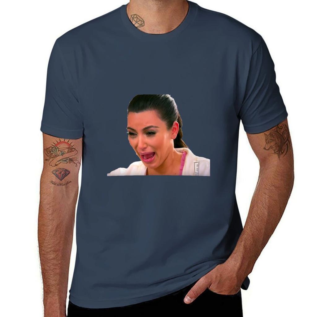 kim crying TShirt Cool Dry PerforUnisexce TShirt