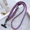 8mm Thick Phone Lanyard Adjustable Crossbody Rope Charm with Tether Tab,Total Length: 140cm