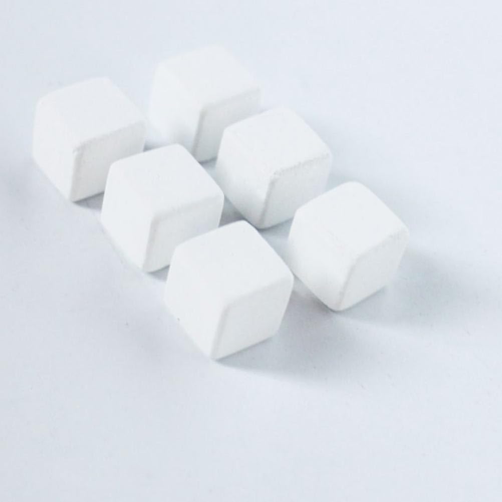 NUOBESTY 24 шт. Кальциевый камень для аквариума, Кальциевый минерал, Кубик для моляров рептилий, Кальциевая добавка, Шлифовальный камень, Блок для пресноводного аквариума