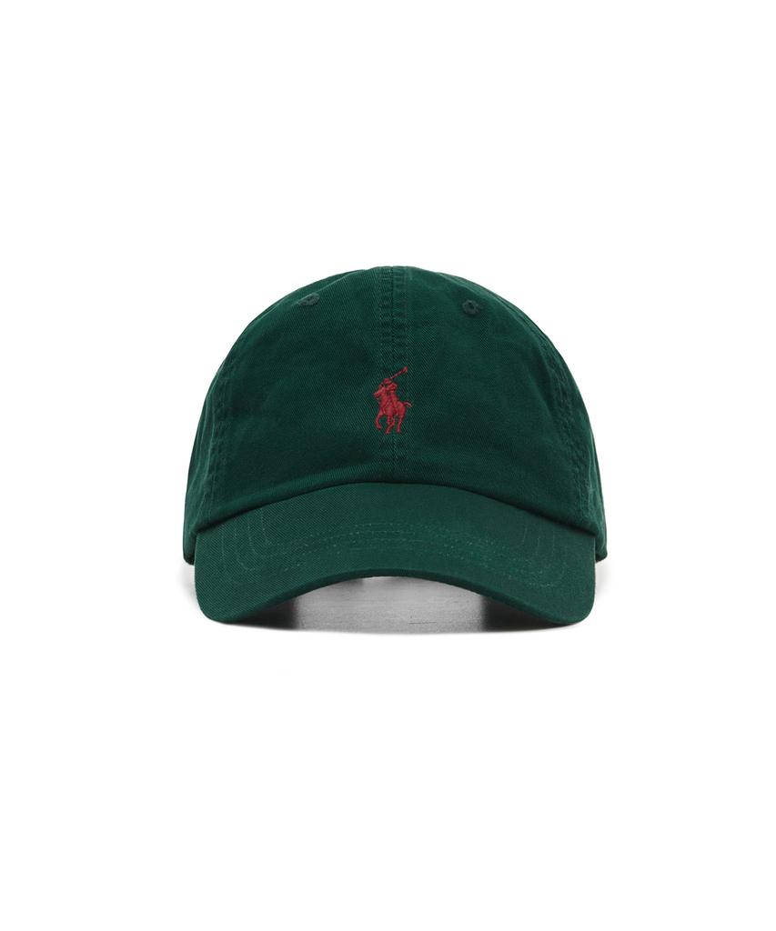 Кепка-бейсболка POLO RALPH LAUREN из хлопка Чино - Зеленая