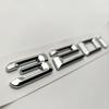 swpzb8 ABS Chrome Car Trunk Letters Emblem Fit For F30 E90 G20 E46 320i 325i Non-OEM Auto Accessories